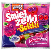 NIMM2 ŚMIEJŻELKI SAFT SÜSSE OBSTGARTENFRUCHTGUMMIS, ANGEREICHERT MIT VITAMINEN 90 G